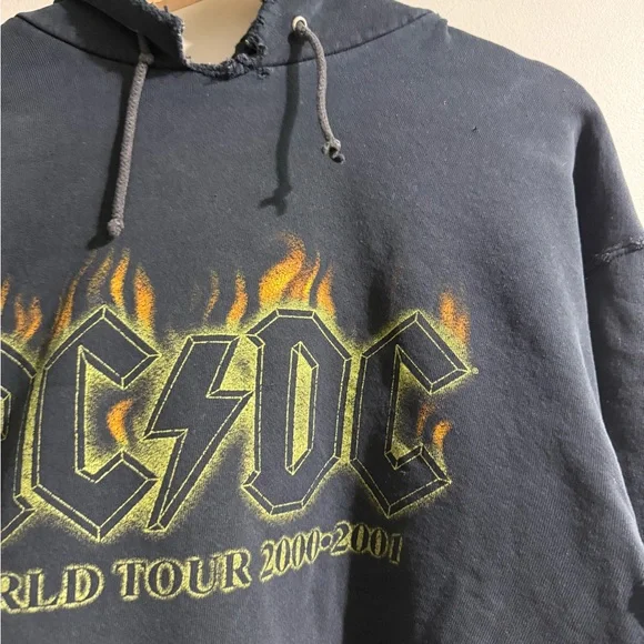 Vintage AC/DC Hell’s Bell World Tour Hoodie - Picture 3 of 6